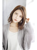 シュシュット(chouchoute)&nbsp;吉祥寺3分/前髪ココアブラウン大人かわいいフリンジウェーブ/064