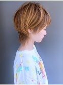 【morio池袋】可愛くて色気のあるマッシュウルフショート♪