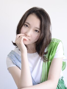 ロアー ヘアー ワメン(RAWR hair WaMen) 【RAWR】ゆるウェーブ_艶カラー