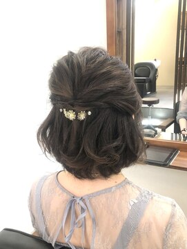 プレザントヘアラボ(PLEASANT hair labo) ハーフアップアレンジ
