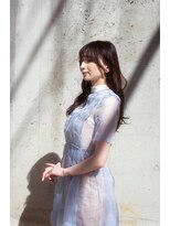 バルベストーキョーサウス(BARBES TOKYO SOUTH)&nbsp;20代・30代/くびれヘア/暗髪/ニュアンスカラー/大人可愛い