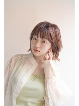 ジュール 新宿三丁目(Joule) ミディアムヘア/ショコラベージュ/ボブルフ/新宿