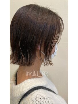 レゴリスヘアークリエイティブブランド(Regolith hair creative brand) 切りっぱなしボブ