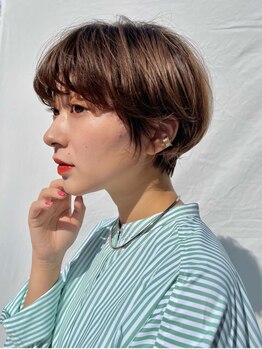 マックス フォー ヘアー(MAX FOR HAIR)の写真/【神楽坂駅徒歩1分】美ショート×小顔カットで、あなたの魅力を最大限に引き出します☆憧れのスタイルに♪