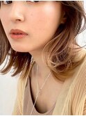 鎖骨ヘアボブインナーカラー