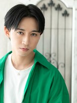 トニーアンドガイメン ホテル京阪仙台店(TONI&GUY MEN)&nbsp;センター分けボブでクールさ呼び込む似合わせカットa仙台