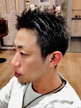 サロンドクロエ(Salon de Chloe) 《Chloe/倉敷》 前髪を上げた××爽やか××ショートstyle