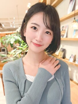 ルエ(rue) 大人可愛い30代40代50代◎大人ナチュラルレイヤーショートボブ