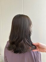 ガリカ シーム(Gallica/SEAM)&nbsp;【桑原雪音】オリーブベージュ/艶髪ミディアム/ブリーチなし