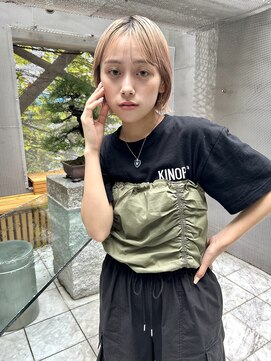 ムード カナザワ(mood kanazawa) #ブリーチ#ケアブリーチ#ハイライト#ダブルカラー