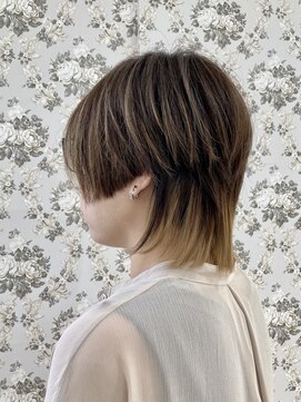 ルシエル バイ カトレアグループ(Le Ciel) イメチェンウルフショートスタイルデザインカラー