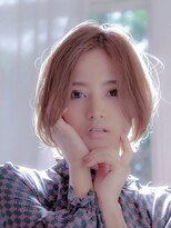 シド 表参道(s.i.d)&nbsp;レイヤー×ショート×ミルクティー