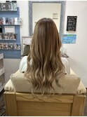 wカラー+6dエクステ80本