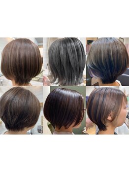 顔タイプ診断（顔タイプヘアデザインマイスター）の理論をベースに一人ひとりに似合うスタイルをご提案♪