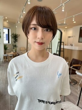 アンバー 池袋(amber) ショートヘア/シアーカラー/姫カット[[池袋 /池袋駅]