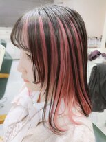 デイズ(days)&nbsp;ホワイトピンク　ベビーピンク/インナーカラーハイトーンカラー