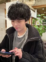 ラレイ(Lalei) 【白岩】マッシュショート/ショートパーマ/マッシュパーマ