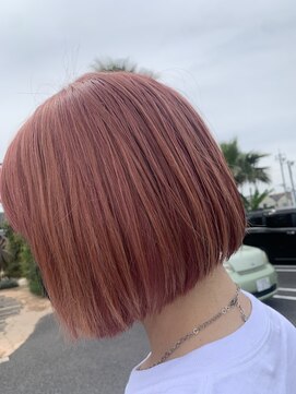 リベルテ 上板橋(liberte) ブリーチありピンクベージュカラー【上板橋】