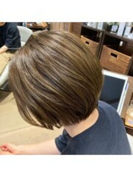 こころ 東川口 綺麗なシルエットなボブは髪質改善縮毛矯正【東川口/縮毛矯正】