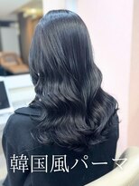 アミー 池袋(Ammy)&nbsp;パーマ/韓国風パーマ/コテ巻き風パーマ/レイヤーカット/池袋