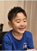 艶感フェザーキッズマッシュ【メンズカット/男の子/倉敷/中島】