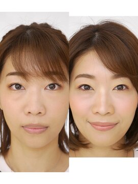 アガール 黄金比メイク