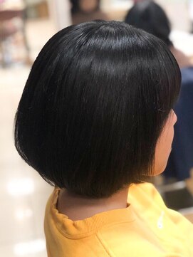 ヘアークリアー 川口鳩ケ谷 首元スッキリ小顔見せボブ