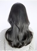 ロング韓国ヘアくびれヘア美髪顔周りレイヤー_ba544171