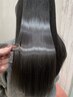髪質改善縮毛矯正+カット+トリートメント　￥19800