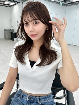 ユーフォリア 新宿店(Euphoria) くびレイヤーグレージュエモージュ大人ショート小顔似合わせ