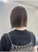 ◯ オリーブグレー/韓国/レイヤーカット/髪質改善/縮毛矯正/札幌