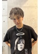 リベルテ グリット(Liberte Grit)&nbsp;学生人気◎ニュアンススパイラル縦落ちメンズパーママッシュ