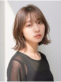 小顔効果抜群!韓国風【垢抜けハッシュボブ】