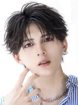 アストラ(ASTRA) MEN’S HAIR/波巻きツイストスパイラル/リバースセンターパート