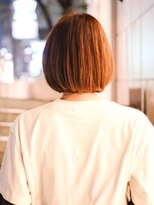 ビュートリアム 福岡(BEAUTRIUM) 乾かすだけで決まる前髪からサイドにレイヤーを入れたボブヘアー