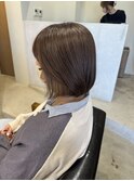 yuki イヤリングカラー　ベージュ