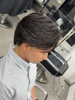グルーマーズトウキョウ(GROOMER/S TOKYO)&nbsp;men's/メンズ/ニュアンスパーマ/リバースセンターパート