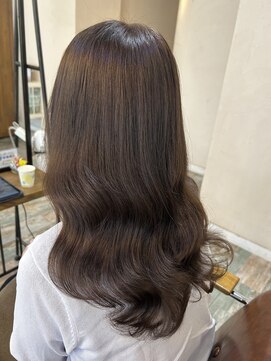 リノカヒリ(Lino kahili) ラベンダーアッシュ×ロングレイヤー