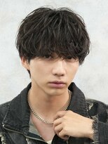 ネクストメンズ 表参道(NEXT men's)&nbsp;センターパート/シャドウパーマ/ニュアンスパーマ