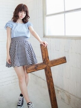 ペイジー 溝の口(Peissy) ゆる巻き×グレージュカラー★愛されミディ<Peissy>