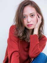 ロンドプランタン 恵比寿(Lond Printemps)&nbsp;【lond printemps水野】かきあげミックス巻き鎖骨ミディ