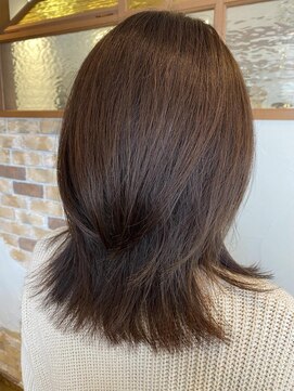 アドラーブル けやき通り店(adorable) 30代40代☆伸ばしかけに◎大人かわいい大人気外ハネウルフカット