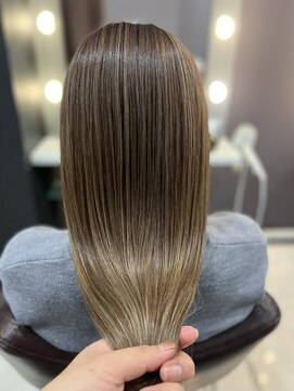 フラッグヘア 新宮店(Flag HAIR) エアタッチ☆ダブルカラー☆ハイライト