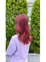 ワンズクロエ 原宿店(ONE's Chloe)&nbsp;ピンクカラー/アースカラー/くびれヘア/ツートーンカラー