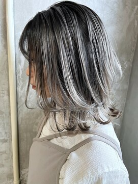 ジルジェニー(jill janne) コントラストバレイヤージュ