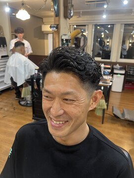 アパッシュ 春光本店(Apache) セットが簡単なパーマスタイル