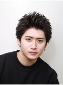 ブラックスパイキーショート