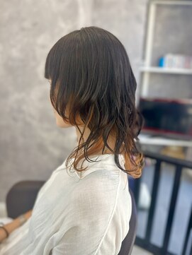 ヘアースタジオ ミツル(hair studio 326) orange innercolor