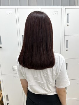 シーラス(cirrus) 【akari担当】ブリーチなしピンクカラー20代/30代/40代/50代