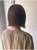 外ハネストレートボブ